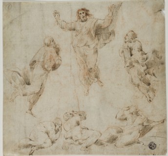 Transfiguration, c. 1530, After Raffaello Sanzio, called Raphael, Italian, 1483-1520, Italy, Pen