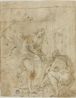 Flagellation of Christ, n.d., Attributed to Lorenzo Garbieri (Italian, 1580-1654), or possibly