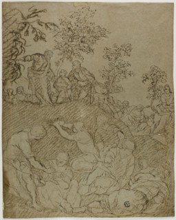 Miracle of the Loaves and Fishes, n.d., Attributed to Pedro Mena y Medrano (Spanish, 1628-1688),