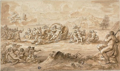 Acis and Galatea, n.d., Attributed to Crispin van den Broeck, Netherlandish, c. 1524-1590,
