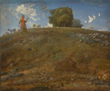 In the Auvergne, 1866/69, Jean-François Millet, French, 1814-1875, France, Oil on canvas, 81.5 × 99