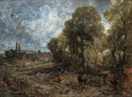 Stoke-by-Nayland, 1836, John Constable, English, 1776-1837, England, Oil on canvas, 126 × 169 cm