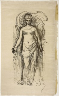 Abundance, from the ninth album of L’Estampe originale, 1895, Pierre Puvis de Chavannes (French,