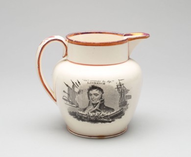 Pitcher, 1800/25, English for the American market, Shelton, Staffordshire, Staffordshire,