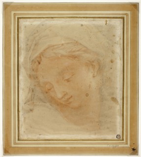 Woman’s Head, n.d., Attributed to Giovanni Battista Vanni (Italian, 1599-1660), after Antonio