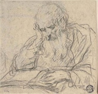Saint Reading, n.d., Attributed to Baldassare Franceschini, called Volterrano, Italian, 1611–1690,