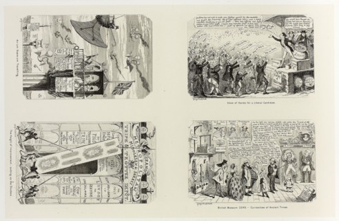 Show of Hands For a Liberal Candidate from George Cruikshank’s Steel Etchings to The Comic