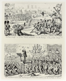 The Peace Society, or a New Field of Action for the Military, in The Good Time Coming from George
