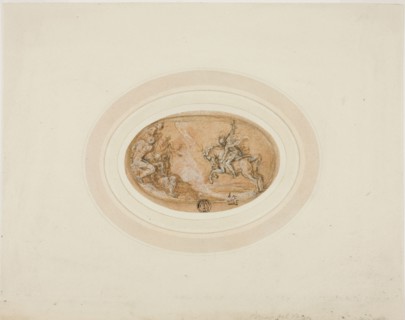 Marcus Curtius Leaping into the Abyss, 1555/63, Francesco de’Rossi, called Salviati, Italian,