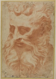 Head of God the Father, n.d., Attributed to Daniele Ricciarelli, called Daniele da Volterra,