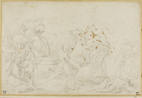 Study, c. 1686, Attributed to Giuseppe Bartolomeo Chiari (Italian, 1654-1727), or possibly Giacinto