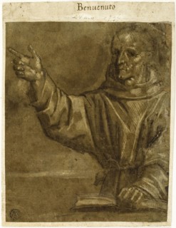 Saint Bernardino of Siena Preaching from an Open Book, 1570/90, Italian, Sienese, Late 16th