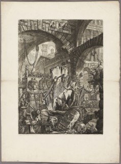 The Man on the Rack, plate 2 from Imaginary Prisons, 1761, Giovanni Battista Piranesi, Italian,