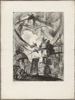 The Giant Wheel, plate 9 from Imaginary Prisons, 1761, Giovanni Battista Piranesi, Italian,