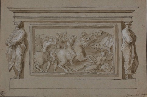 Design for Funerary Monument to the Marchese Francesco Gonzaga, n.d., After Raffaello Sanzio,