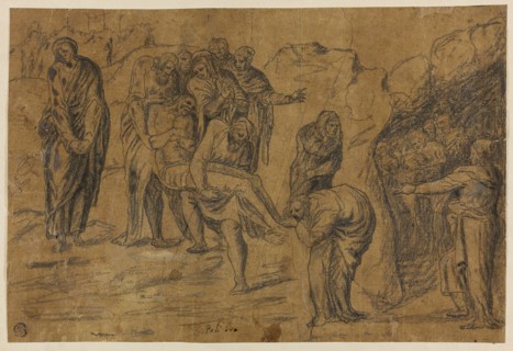 Entombment of Christ, 1527/28, After Polidoro Caldara, called Polidoro da Caravaggio, Italian, c.