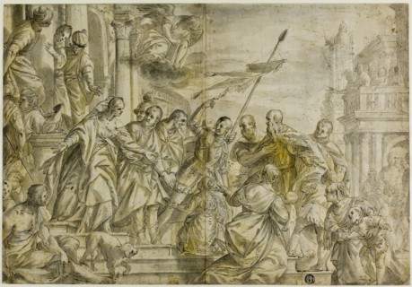 Saints Mark and Marcellian Led to Their Execution, while Comforted by Saint Sebastian, 18th