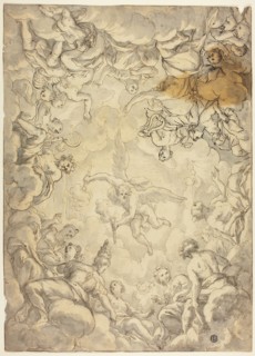 Prometheus Taking Fire From Olympus, n.d., Possibly Ludovico Cardi, called Il Cigoli (Italian,