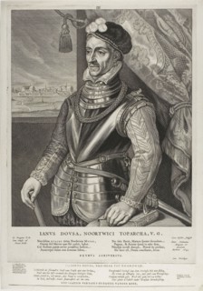 Jan van der Does, Baron of Nortwijk, plate three from Quatuor Personae, 1649, Cornelis Visscher,