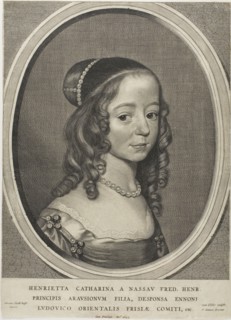 Henrietta Catharina of Nassau, n.d., Cornelis Visscher, the Elder (Netherlandish, c. 1520-1586),