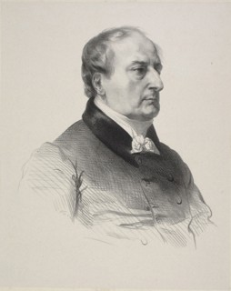 Portrait of the Painter Baron François Gérard, before 1837, Jean F. Gigoux, French, 1806-1894,