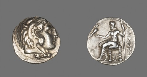 Tetradrachm (Coin) Portraying Alexander the Great as Herakles, 323/317 BC, Greek, minted in Sidon,