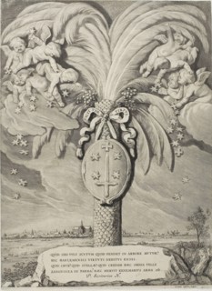 Coat of Arms of Haarlem, end page to Counts and Countesses of Holland, Zeeland and West-Frisia,