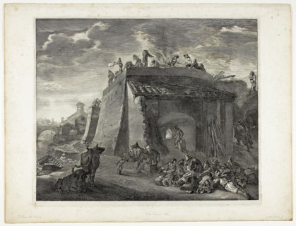 Lime-Kiln, from Cabinet Reynst, 1655–59, Cornelis Visscher (Dutch, c. 1629-1658), after Pieter van