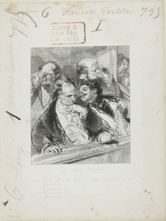 Les-Parents-Terribles series: Here is the little Dancer, 1852, Paul Gavarni, French, 1804-1866,