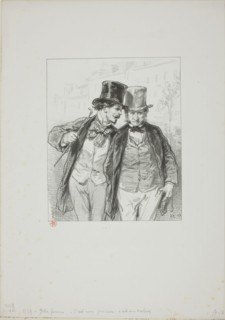 Masks and faces: Pretty woman? a bad lot, 1857–58, Paul Gavarni, French, 1804-1866, France,
