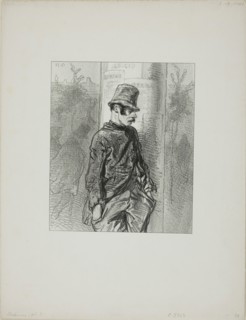Bohemes: On the road to the Assises Court, 1853, Paul Gavarni, French, 1804-1866, France,