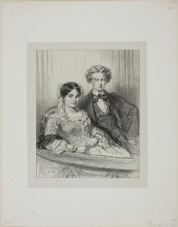 Par-ci, par-là: Phèdre au Théâtre-Francais…, 1857–58, Paul Gavarni, French, 1804-1866, France,