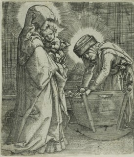 The Virgin and Child with Saint Anne at the Cradle, 1515/20, Albrecht Altdorfer, German, c
