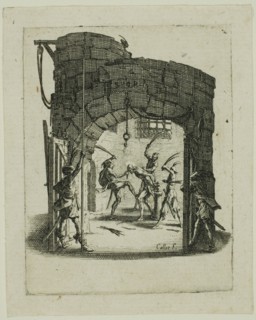 The Flagellation, from The Small Passion, 1624/31, Jacques Callot, French, 1592-1635, France,