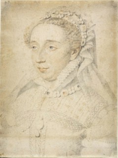 A Court Lady, 1555/72, Circle of Francois Clouet (French, c. 1510-1572), Style of Daniel Dumonstier