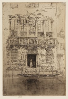 The Balcony, 1879/80, James McNeill Whistler, American, 1834-1903, United States, Etching and