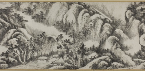 Landscape, Qing dynasty/early Republican period, 19th/early 20th century, Chinese, spurious