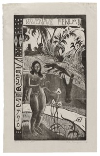 Nave nave fenua (Delightful Land), from the Noa Noa Suite, 1893/94, printed 1921, Paul Gauguin