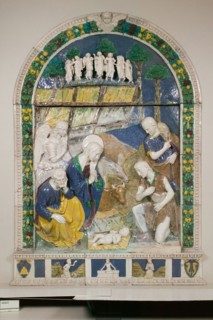 Adoration of the Shepherds, About 1520, Benedetto Buglioni and workshop, Italian, 1459/60–1520,