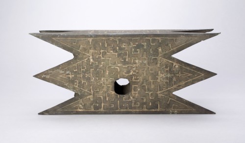 Architectural Fitting (Gong), Western Zhou dynasty, c.1050–770 B.C., China, Qishan county, Shaanxi