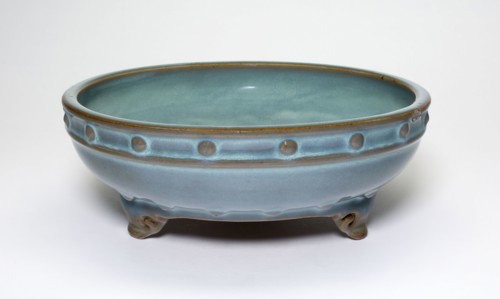 Circular Flowerpot Stand with Three Cloud-Shaped Feet, Jin dynasty (1115–1234), 13th century,
