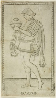 The Servant, plate two from The Ranks and Conditions of Men, c. 1465, Master of the E-Series