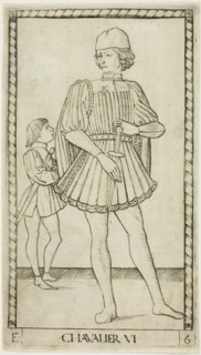 The Knight, plate six from The Ranks and Conditions of Men, c. 1465, Master of the E-Series
