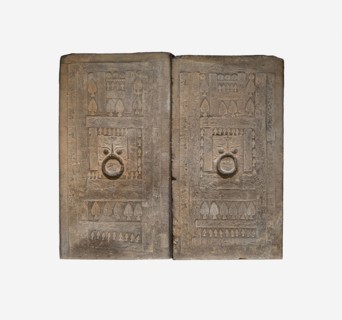 Pair of Tomb Chamber Doors, Western Han dynasty (206 B.C.–A.D. 9), 1st century B.C., China,