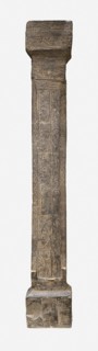 Pillar from Tomb Chamber, Western Han dynasty (206 B.C.–A.D. 9), 1st century B.C., China, probably
