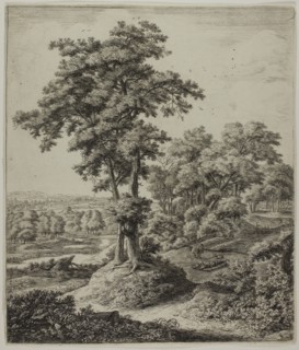 The Unfaithful Prophet of Judah, from Six Large Upright Landscapes with Scenes from the Old