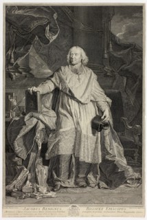 Portrait of Jacques Bénigne Bossuet, Bishop of Meaux, 1723, Pierre-Imbert Drevet (French,