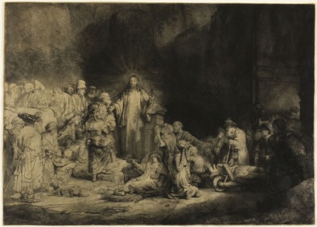 The Hundred Guilder Print, c. 1648, Rembrandt van Rijn, Dutch, 1606-1669, Holland, Etching and