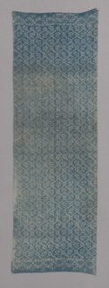 Panel, 18th century, France, Cotton, plain weave, resist printed, 295.2 × 95.3 cm (116 1/4 × 37 1/2