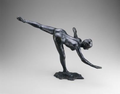 Arabesque, modeled 1885/90 (cast 1919/21), Edgar Degas, French, 1834–1917, France, Bronze, 54.6 ×